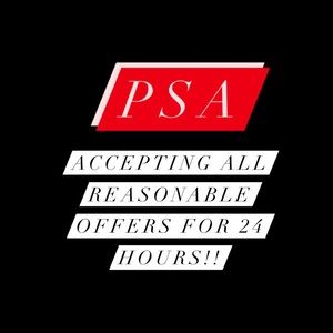 CLOSET CLEANOUT | ACCEPTING ALL REASONABLE OFFERS!